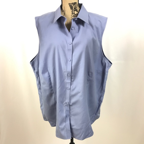 Talbots Tops - Talobots Sleeveless Button Front Blouse Size 24W